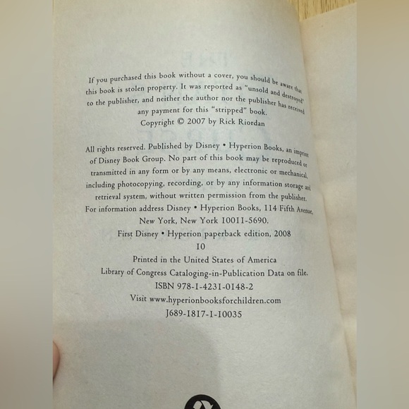 Percy Jackson &The Olympians First Edition 5 Book Bundle/Lot,Author Rick Riordan - Picture 7 of 9